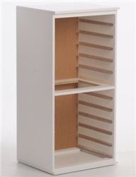 Open-faced Cornell Cabinets